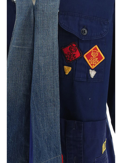 Greg Lauren Jackets In Blue