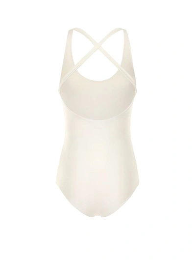 Shop Gucci Swimsuit In White