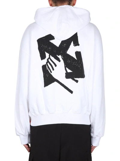 Shop Off-white Hand Arrow Sweatshirt