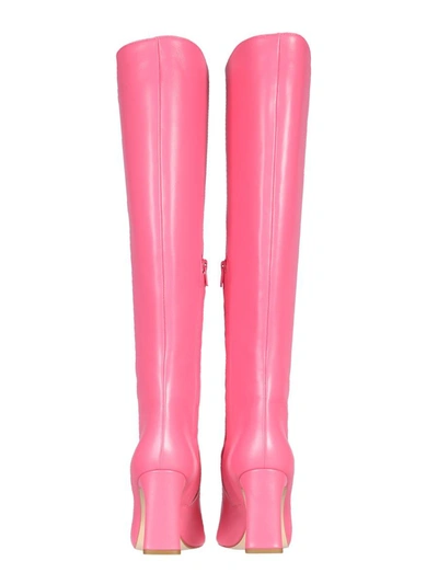 Shop Leonie Hanne X Liu Jo Heeled Boot In Pink