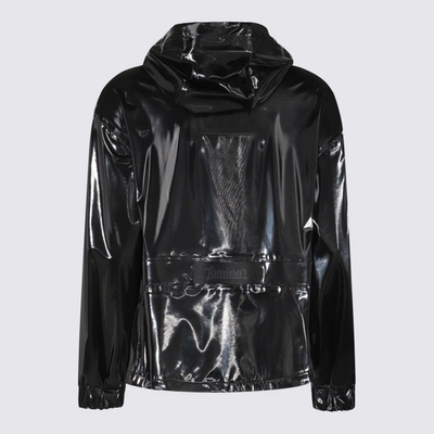 Shop Herno Black Nylon Casual Jacket