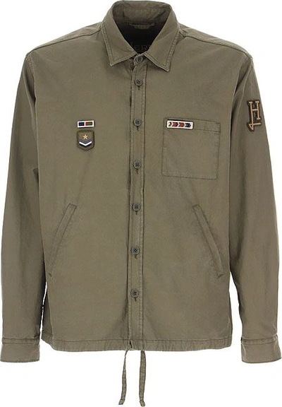 Shop Herno Jacket In Military Green