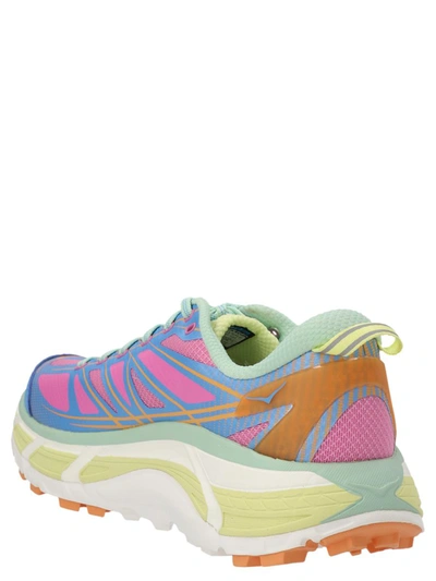 Shop Hoka One One 'mafate Speed 2' Sneakers In Multicolor