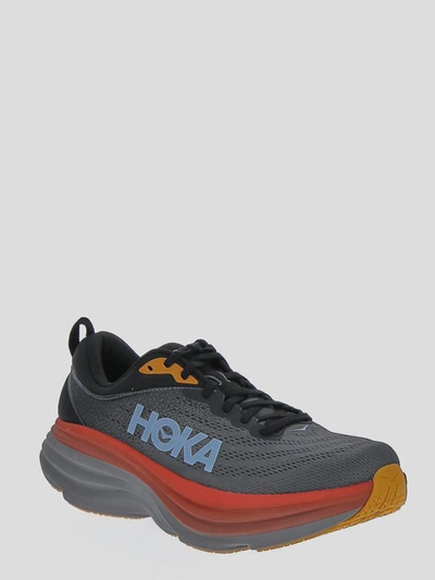 Shop Hoka One One Hoka Sneakers In Grey