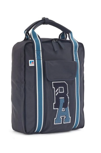 Shop Hugo Boss Bags In Blue