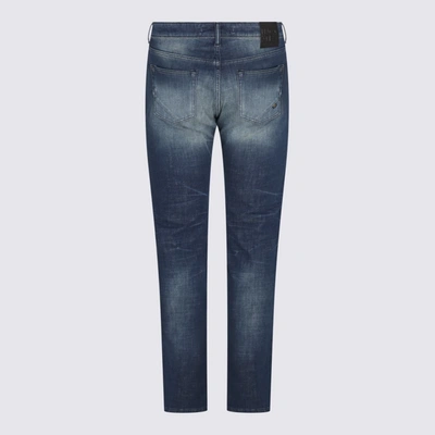 Shop Incotex Blue Division Blue Denim Jeans