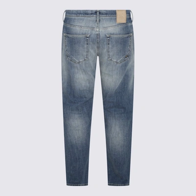 Shop Incotex Blue Division Blue Denim Jeans