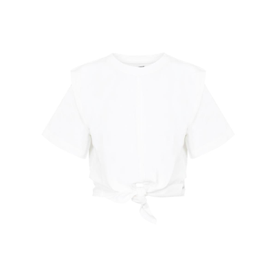 Shop Isabel Marant Zelikia T-shirt Tshirt In White