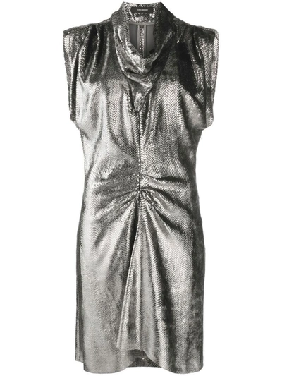 Shop Isabel Marant Rosemaya Dress Clothing In 08si Silver