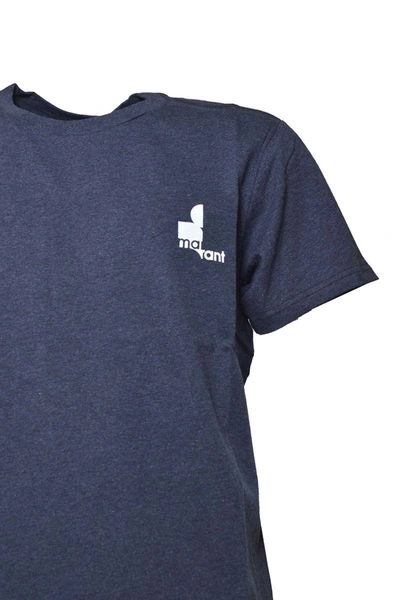 Shop Isabel Marant T-shirts And Polos Blue