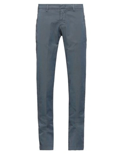 Shop Michael Coal Man Pants Navy Blue Size 30 Cotton, Polyester, Elastane