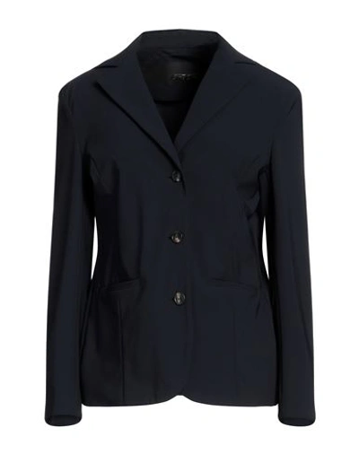 Shop Rrd Woman Suit Jacket Midnight Blue Size 8 Polyamide, Elastane