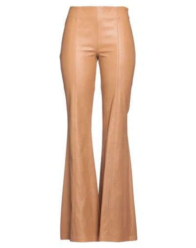 Shop Aniye By Woman Pants Camel Size 8 Viscose In Beige