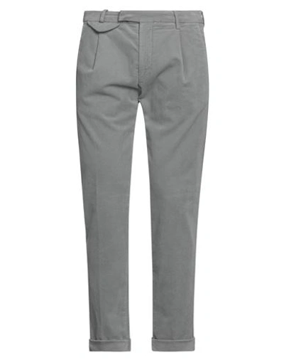Shop Michael Coal Man Pants Grey Size 35 Cotton, Elastane