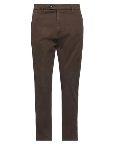 Be Able Man Pants Brown Size 38 Cotton, Elastane In Brown