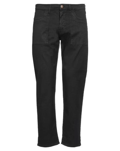 Shop Cigala's Man Jeans Black Size 32 Linen, Cotton, Elastane