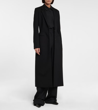 Shop The Row Kitan Scuba Coat In Black