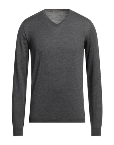 Seventy Sergio Tegon Sweaters In Grey