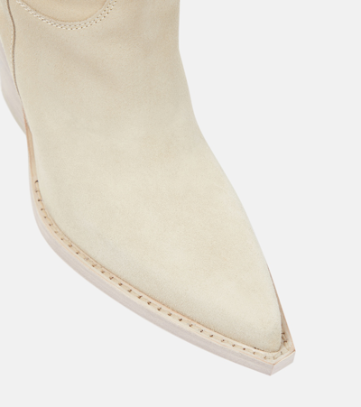 Paris Texas El Dorado Suede Knee-high Boots In Brown