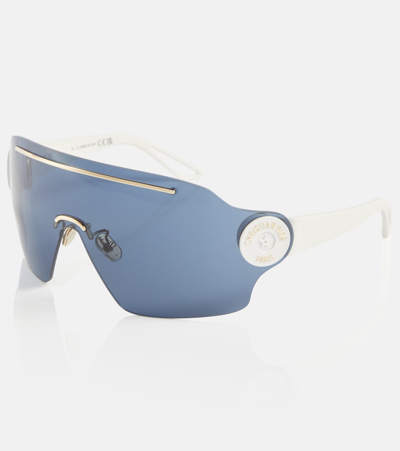 Dior Pacific M1u Shield Sunglasses In Blue