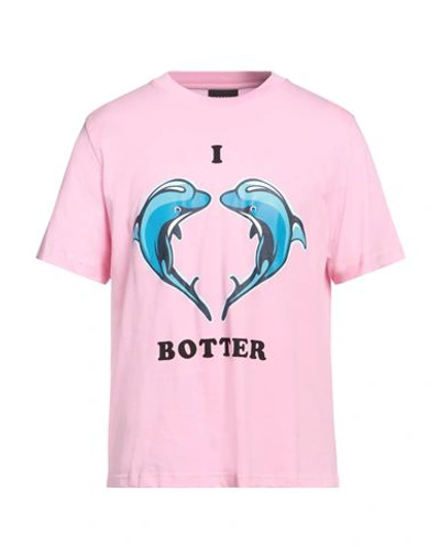 Shop Botter Man T-shirt Pink Size Xl Cotton