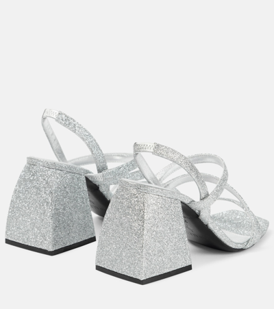 Nodaleto Bulla Gemini Mary Jane Sandals In Silver