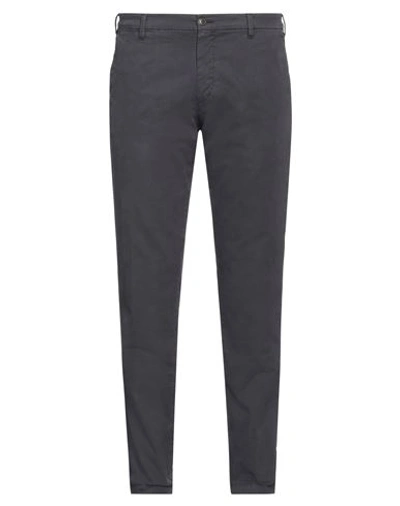 40weft Man Pants Midnight Blue Size 30 Cotton, Elastane In Blue