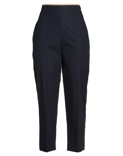 Jucca Woman Pants Midnight Blue Size 4 Cotton In Blue