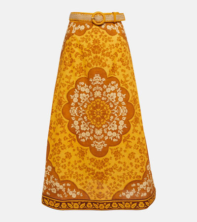 Long skirt cheap yellow colour