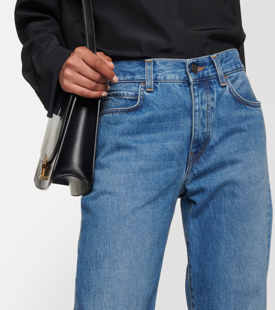 Shop The Row Goldin Straight Jeans In Blue