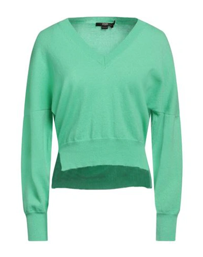 Shop Seventy Sergio Tegon Woman Sweater Light Green Size S Wool, Cashmere