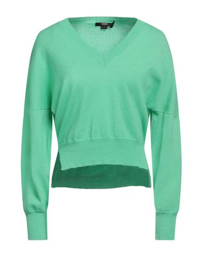 Seventy Sergio Tegon Seventy Venezia Woman Sweater Light Green Size S Wool, Cashmere In Green