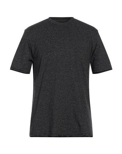 Shop Sseinse Man T-shirt Black Size Xl Cotton, Polyester