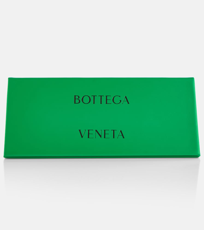 Bottega Veneta Hexagonal Angle Cat-eye Sunglasses In White
