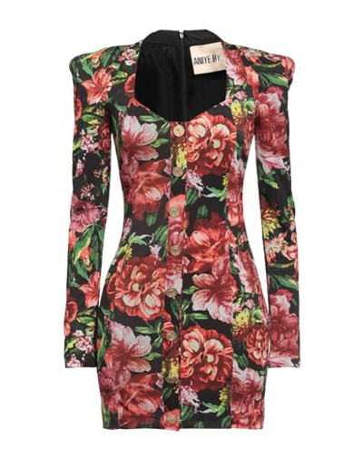 Shop Aniye By Woman Mini Dress Black Size 6 Polyester, Elastane
