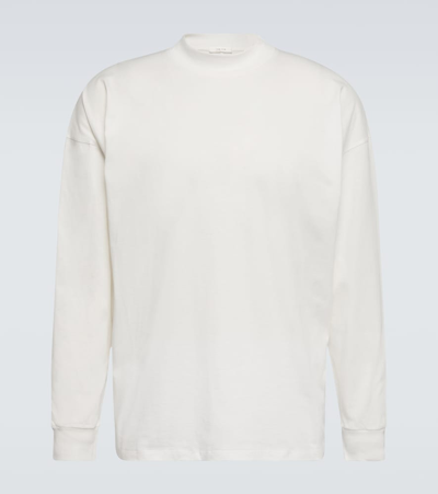 Shop The Row Drago Cotton Sweatshirt In White