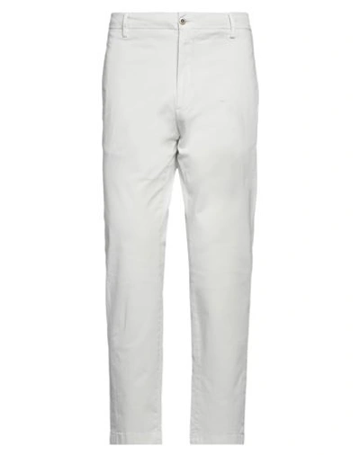 Shop Be Able Man Pants Light Grey Size 38 Virgin Wool, Elastane