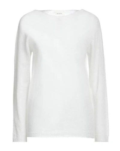 Shop Vicolo Woman Sweater Ivory Size Onesize Mohair Wool, Polyamide, Wool In White
