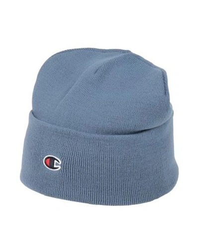 Shop Champion Hat Slate Blue Size Onesize Acrylic