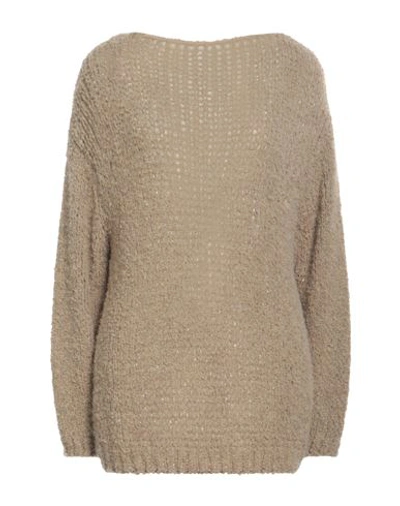 Shop Tsd12 Woman Sweater Sage Green Size Onesize Acrylic, Wool, Polyamide, Mohair Wool