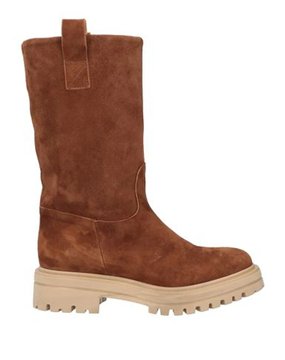 Shop Vsl Woman Boot Brown Size 8 Soft Leather