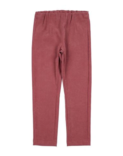 Meilisa Bai Toddler Girl Pants Antique Rose Size 7 Polyester, Elastane In Pink