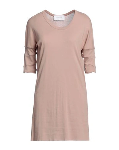 Shop Art 259 Design By Alberto Affinito Art259design Woman T-shirt Blush Size M Cotton In Pink