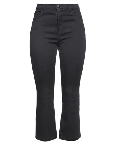 Marella Monochrome Woman Pants Lead Size 8 Lyocell, Cotton, Polyester, Elastane In Grey
