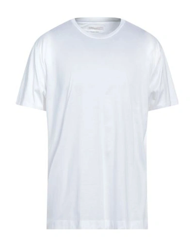 Shop Daniele Fiesoli Man T-shirt White Size Xxl Cotton