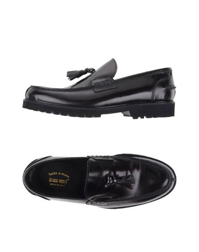 Shop Bruno Verri Man Loafers Dark Brown Size 9 Soft Leather