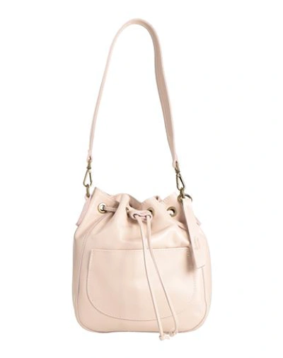 Corsia Woman Shoulder Bag Light Pink Size - Calfskin In Pink