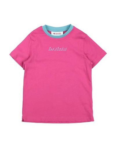 Invicta Toddler Girl T-shirt Fuchsia Size 6 Cotton In Pink