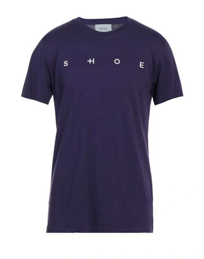 Shoe® Shoe Man T-shirt Purple Size Xxl Cotton In Purple