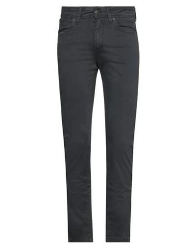 Shop Gaudì Man Pants Lead Size 29 Cotton, Elastane In Grey